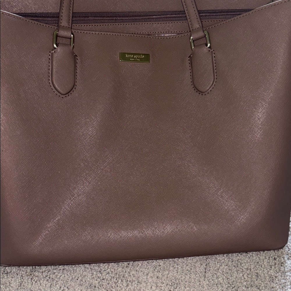 Elegant kate spade mauve Tote Bag - Picture 2 of 6
